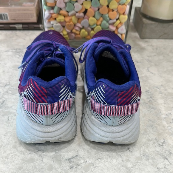 Hoka Vibrant Purple and Blue Sneakers - Picture 4 of 7